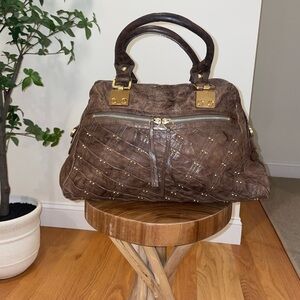 Treesje Leather Shoulder Bag